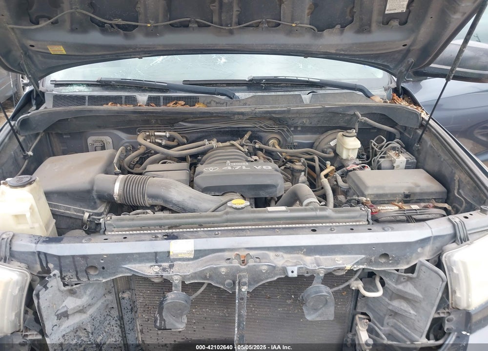 2008 TOYOTA TUNDRA BASE 4.7L V8 VIN: 5TFRT54148X023623