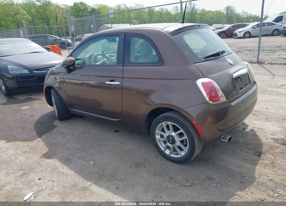 2013 FIAT 500 VIN: 3C3CFFAR0DT513290
