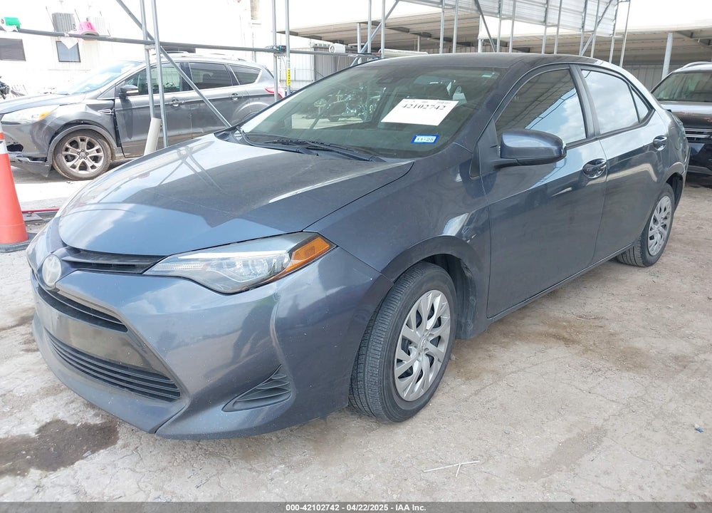 2019 TOYOTA COROLLA LE VIN: 5YFBURHE7KP893892