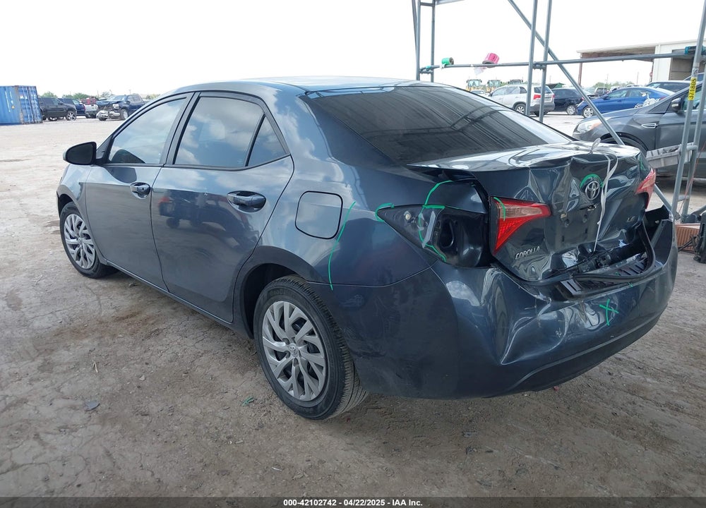 2019 TOYOTA COROLLA LE VIN: 5YFBURHE7KP893892
