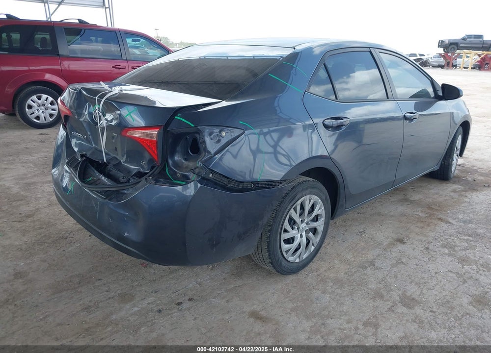 2019 TOYOTA COROLLA LE VIN: 5YFBURHE7KP893892