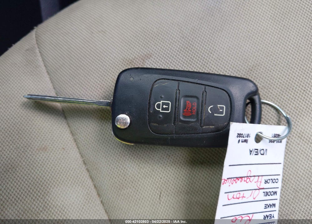 2013 KIA RIO LX VIN: KNADM5A33D6181722