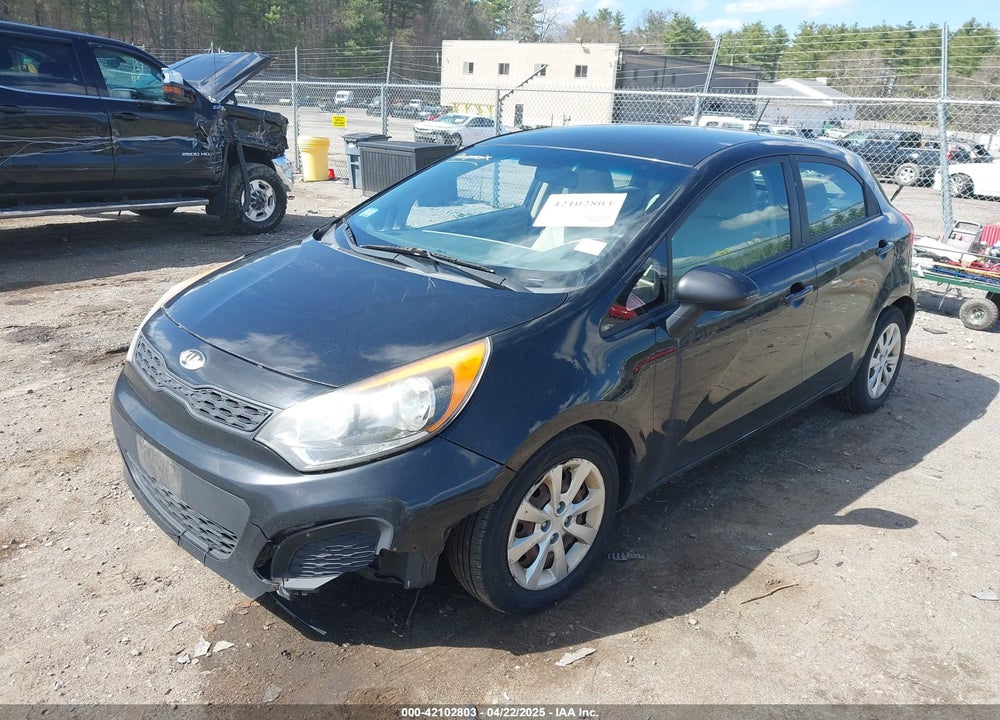 2013 KIA RIO LX VIN: KNADM5A33D6181722