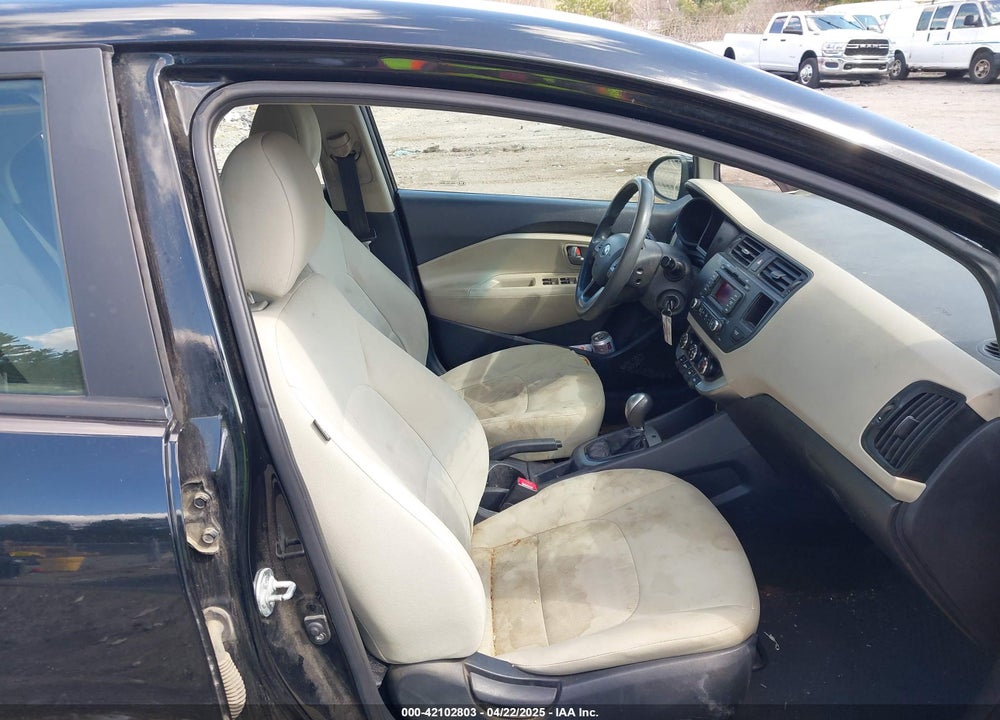 2013 KIA RIO LX VIN: KNADM5A33D6181722
