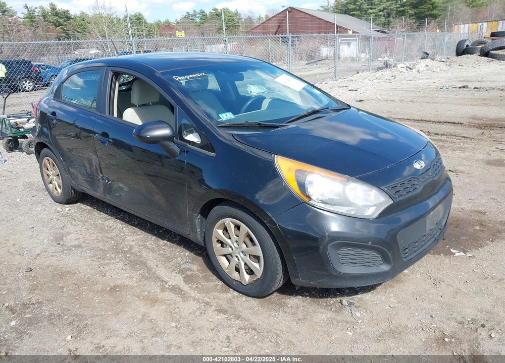 2013 KIA RIO LX VIN: KNADM5A33D6181722