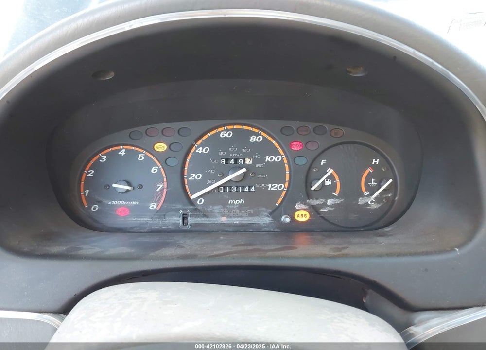 1997 HONDA CIVIC EX VIN: 2HGEJ8646VH587451
