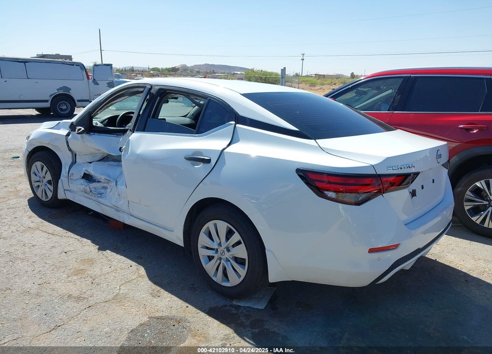 2025 NISSAN SENTRA S VIN: 3N1AB8BVXSY219856