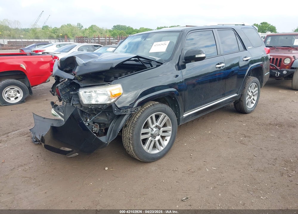 2012 TOYOTA 4RUNNER LIMITED VIN: JTEBU5JR2C5095249