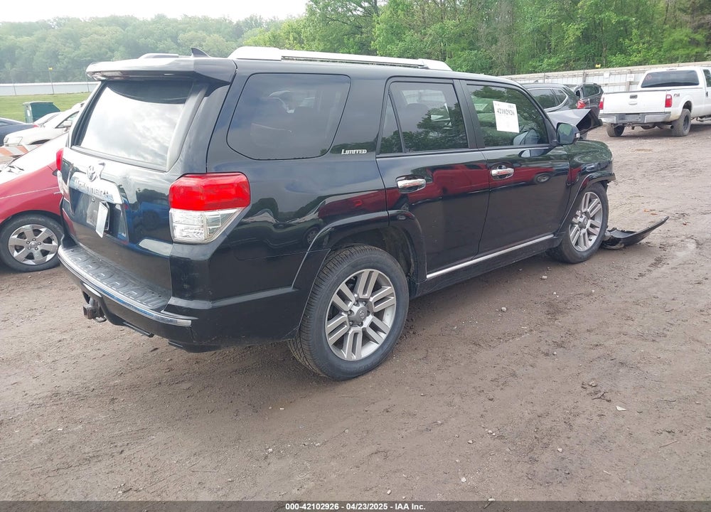 2012 TOYOTA 4RUNNER LIMITED VIN: JTEBU5JR2C5095249