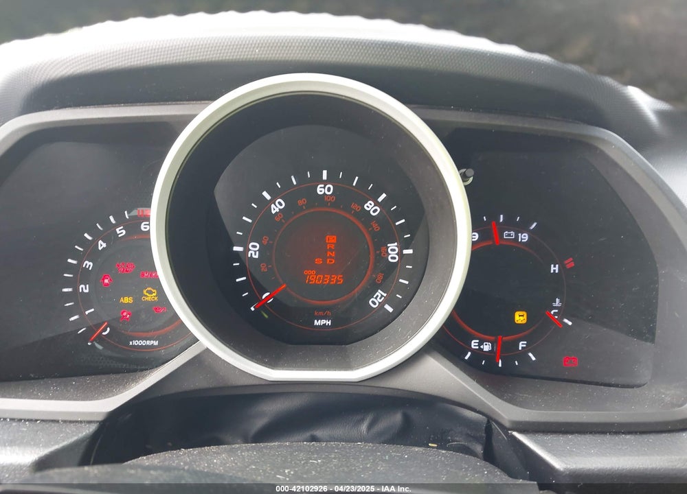 2012 TOYOTA 4RUNNER LIMITED VIN: JTEBU5JR2C5095249