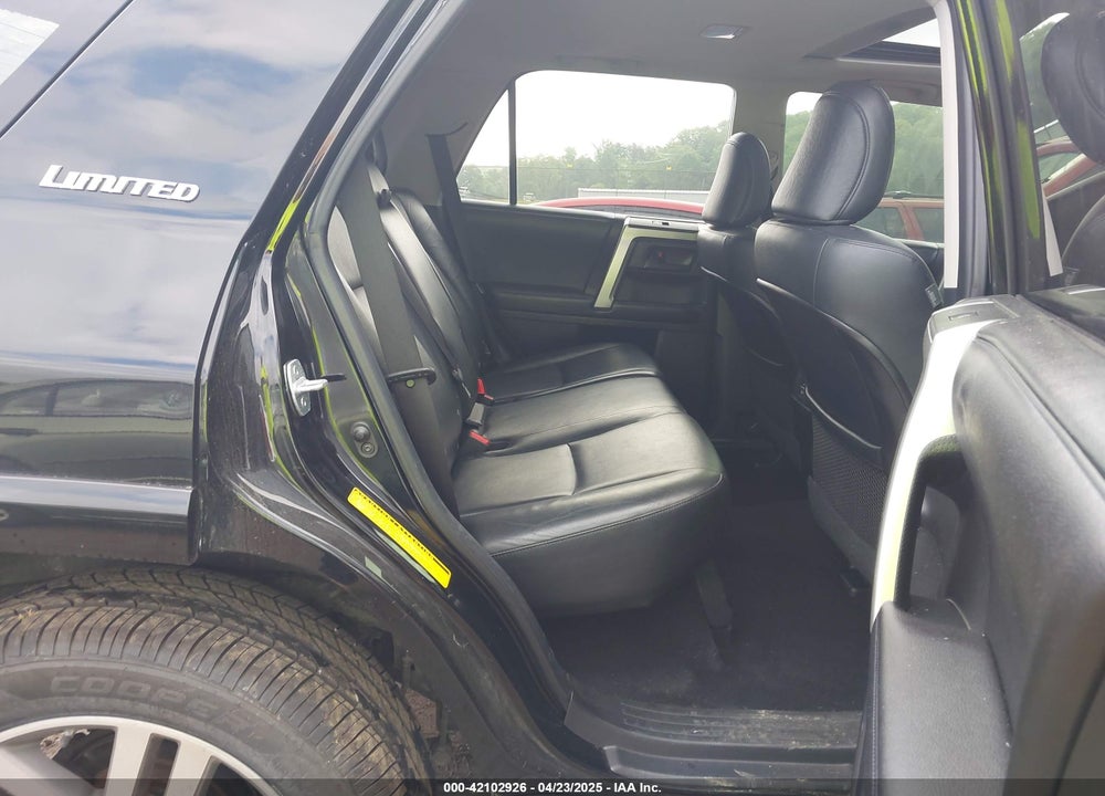 2012 TOYOTA 4RUNNER LIMITED VIN: JTEBU5JR2C5095249