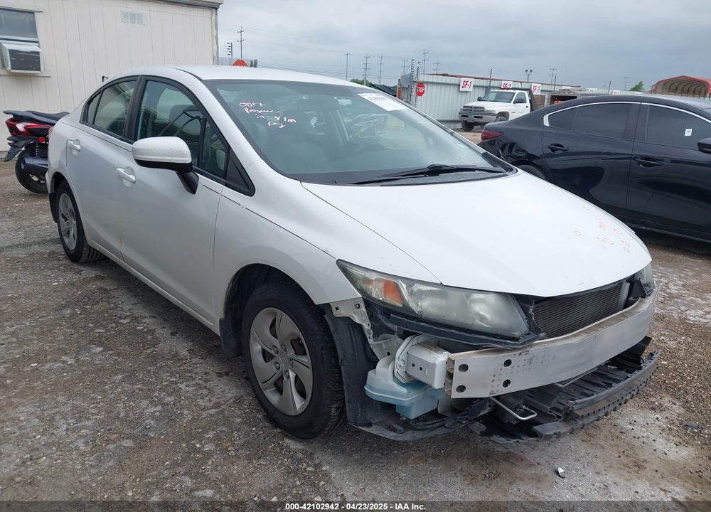 2014 HONDA CIVIC LX VIN: 19XFB2F58EE058438