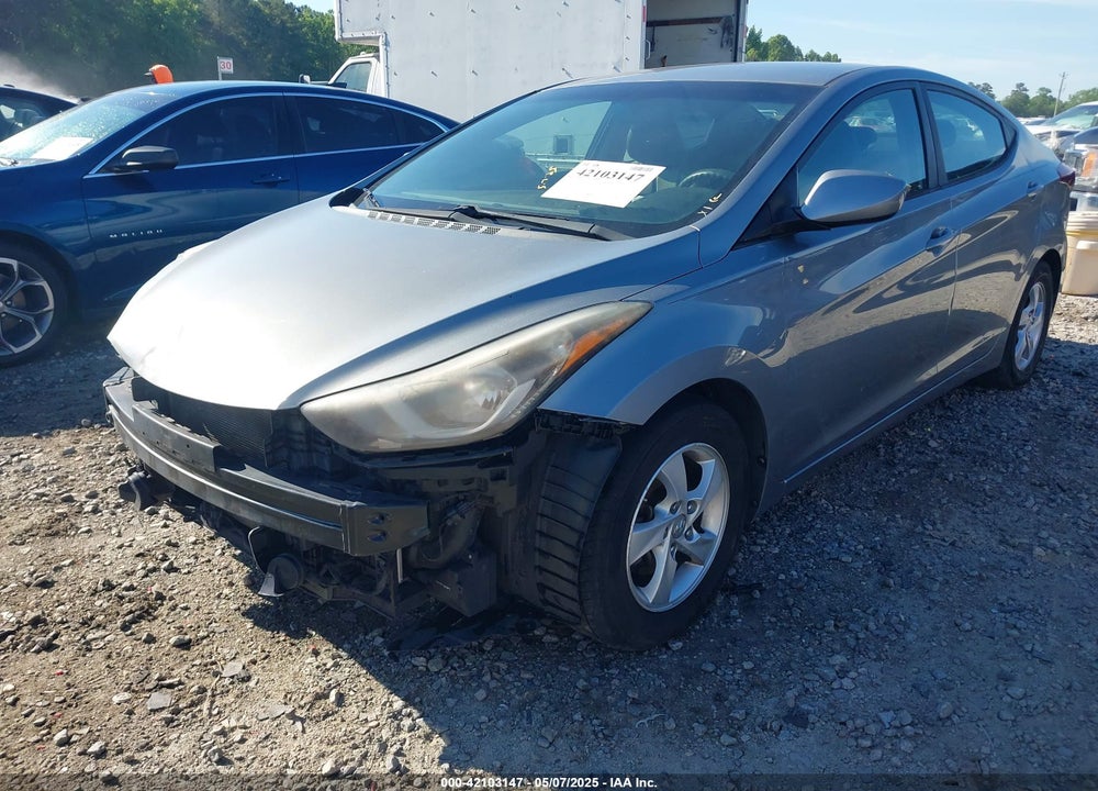 2014 HYUNDAI ELANTRA SE VIN: KMHDH4AE5EU165906