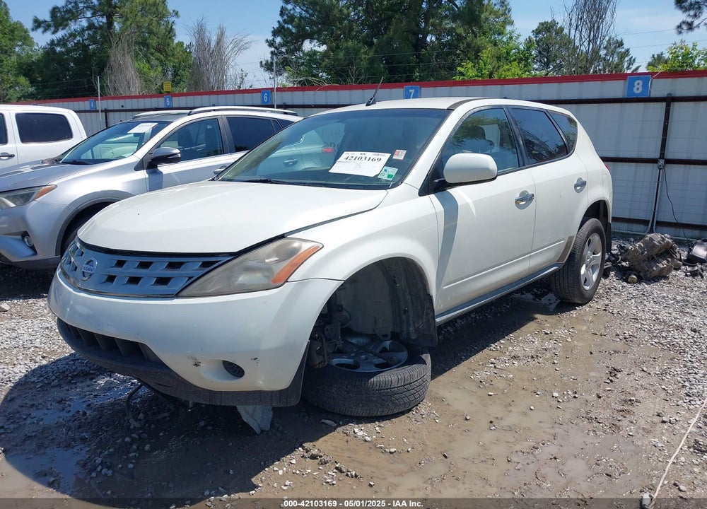 2005 NISSAN MURANO VIN: JN8AZ08T95W330110