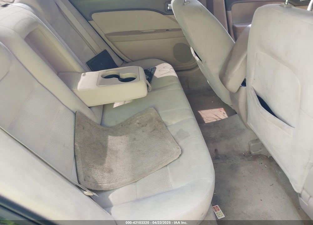 2007 FORD FUSION SEL VIN: 3FAHP08Z87R206457