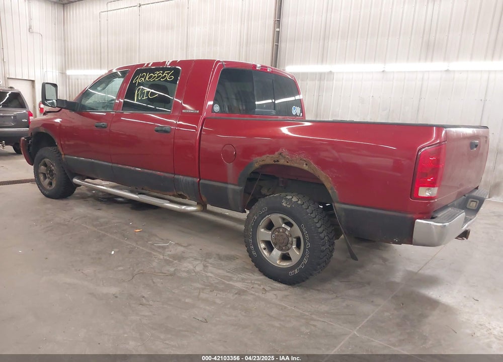 2006 DODGE RAM 3500 VIN: 3D7LX39C36G172959