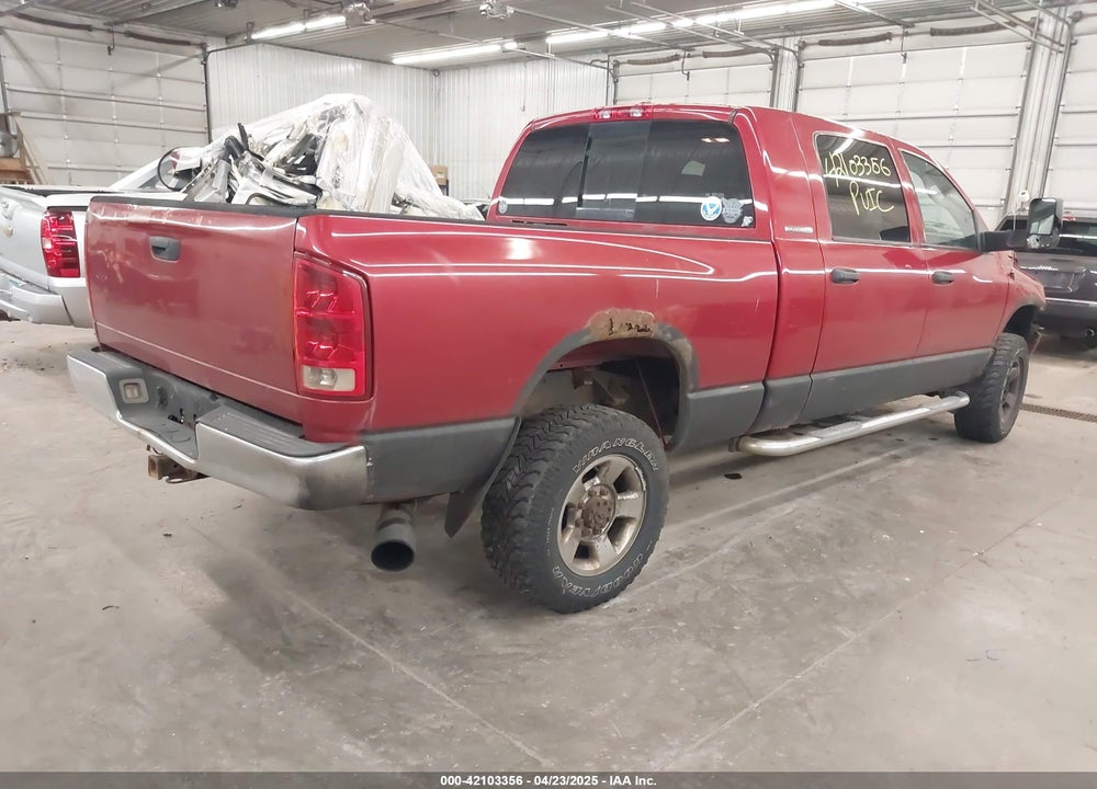 2006 DODGE RAM 3500 VIN: 3D7LX39C36G172959