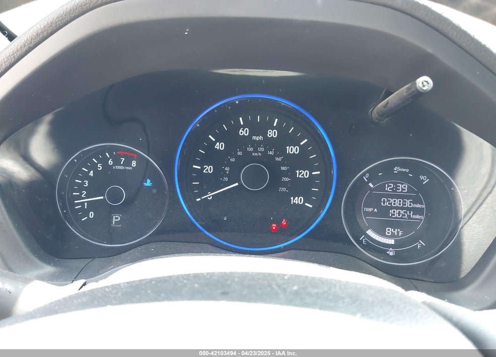 2021 HONDA HR-V 2WD SPORT VIN: 3CZRU5H17MM701430