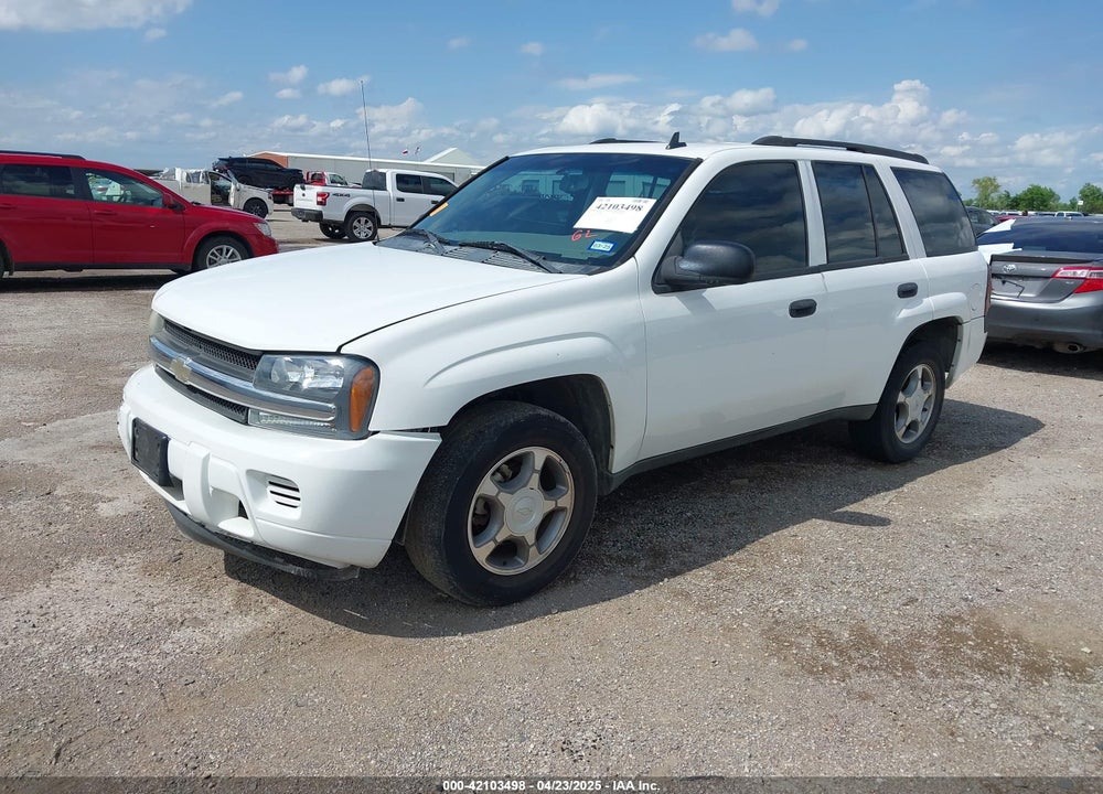 2007 CHEVROLET TRAILBLAZER LS VIN: 1GNDS13S372308512