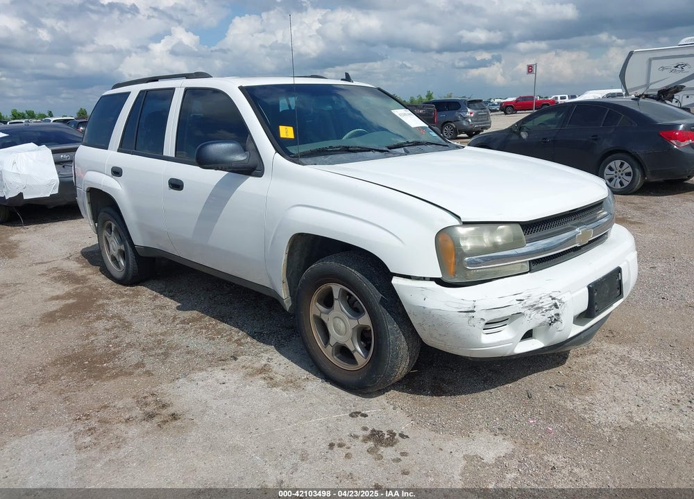 2007 CHEVROLET TRAILBLAZER LS VIN: 1GNDS13S372308512