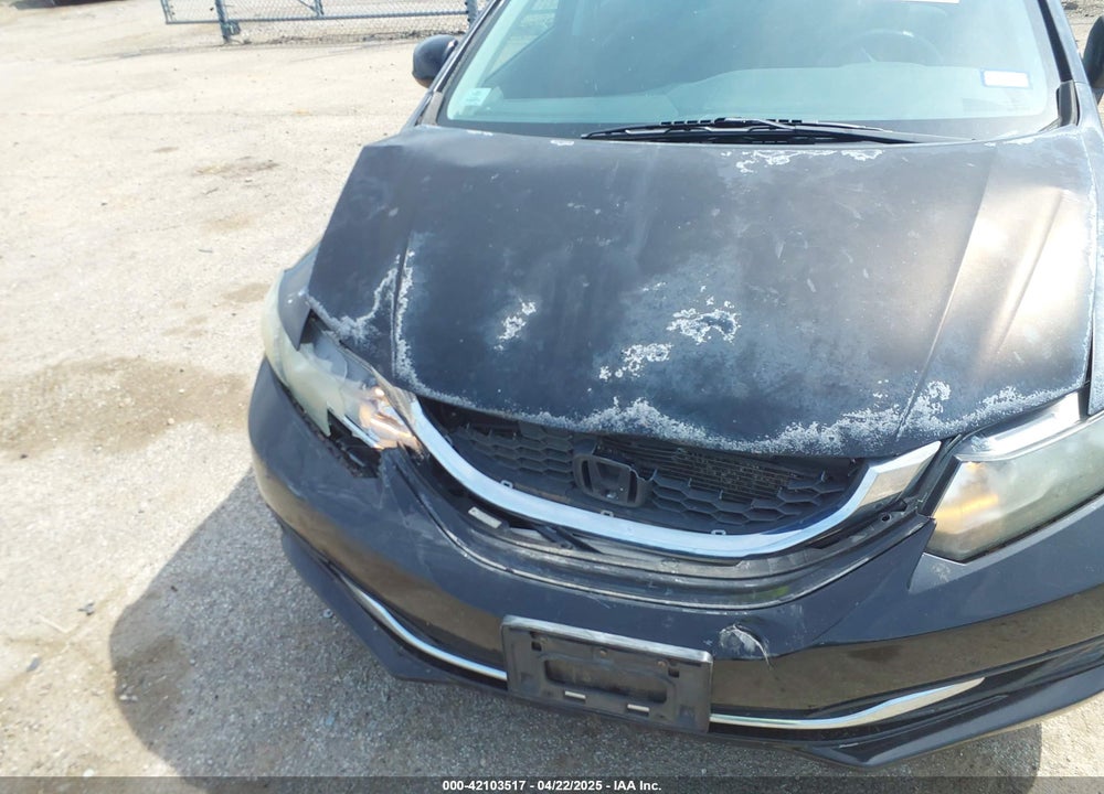 2013 HONDA CIVIC LX VIN: 2HGFB2F56DH533850