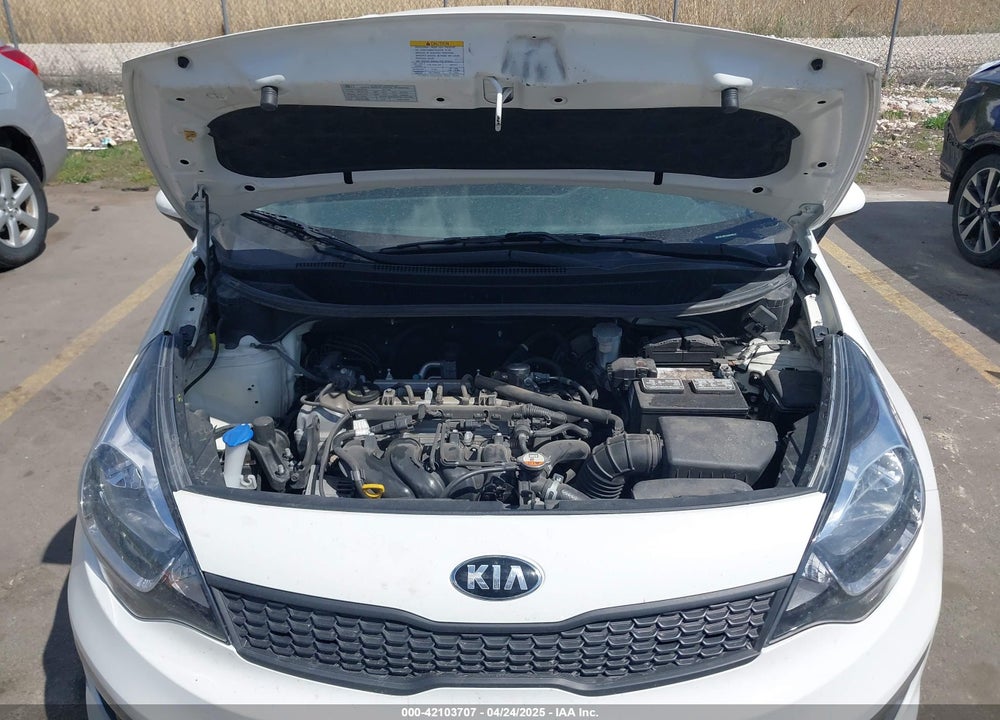 2017 KIA RIO LX VIN: KNADM4A33H6036129