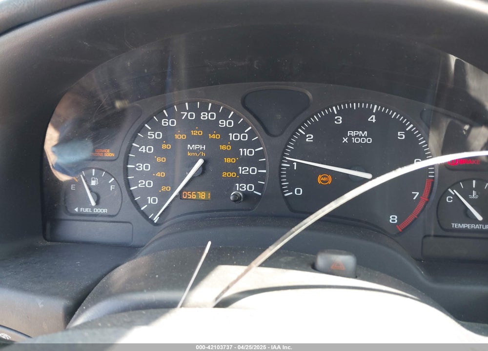 2002 SATURN S-SERIES SL2 VIN: 1G8ZK52732Z152274