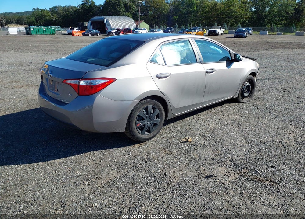 2014 TOYOTA COROLLA LE VIN: 2T1BURHE1EC006730