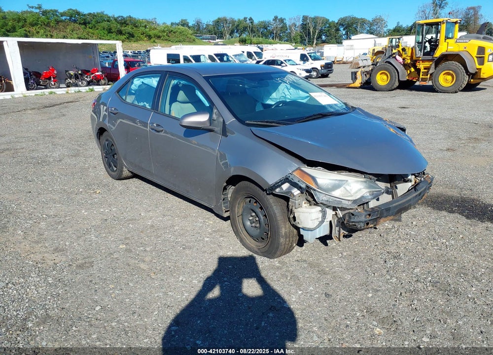 2014 TOYOTA COROLLA LE VIN: 2T1BURHE1EC006730