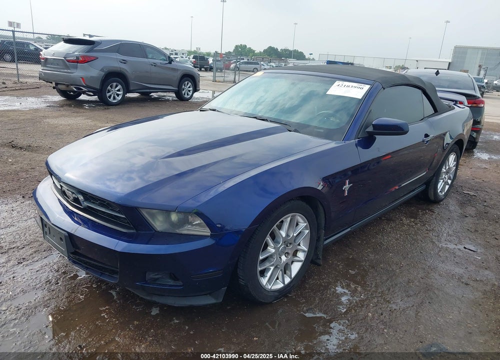 2012 FORD MUSTANG VIN: 1ZVBP8EM3C5223927