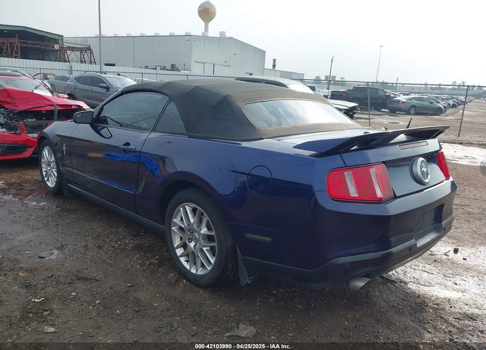 2012 FORD MUSTANG VIN: 1ZVBP8EM3C5223927