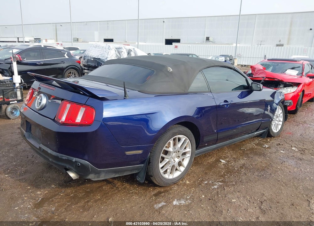 2012 FORD MUSTANG VIN: 1ZVBP8EM3C5223927