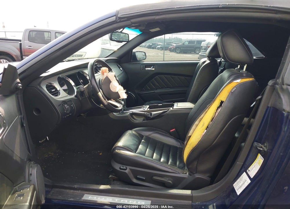 2012 FORD MUSTANG VIN: 1ZVBP8EM3C5223927