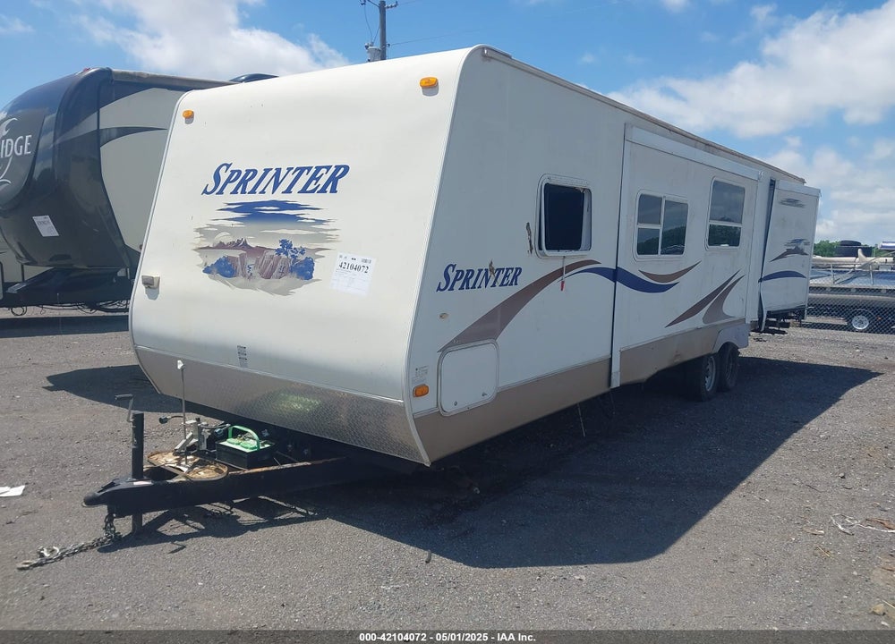 2008 SPRIN 311BHS VIN: 4YDT3112381531027