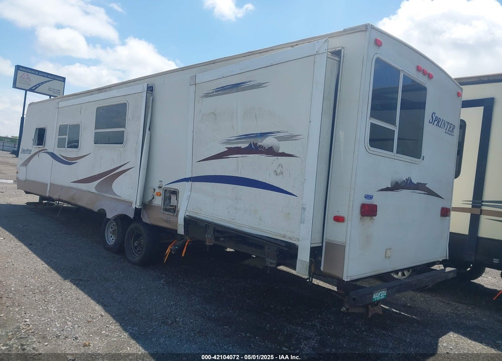 2008 SPRIN 311BHS VIN: 4YDT3112381531027