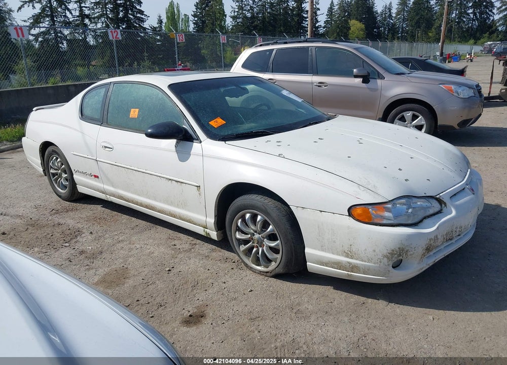 2002 CHEVROLET MONTE CARLO SS VIN: 2G1WX15K629214577