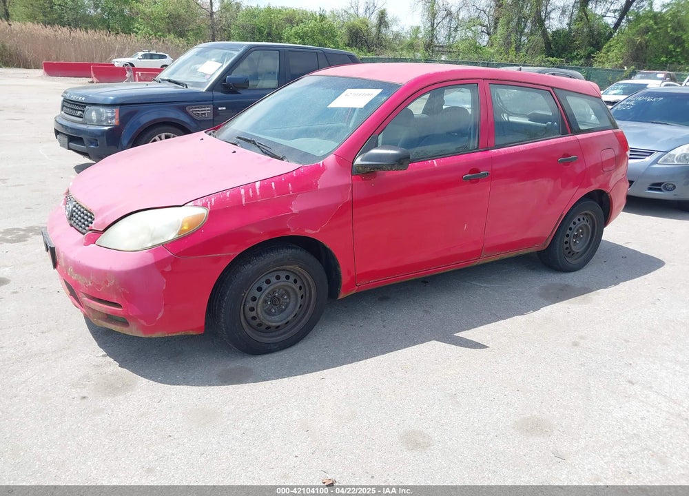 2003 TOYOTA MATRIX STANDARD VIN: 2T1KR32E63C093447