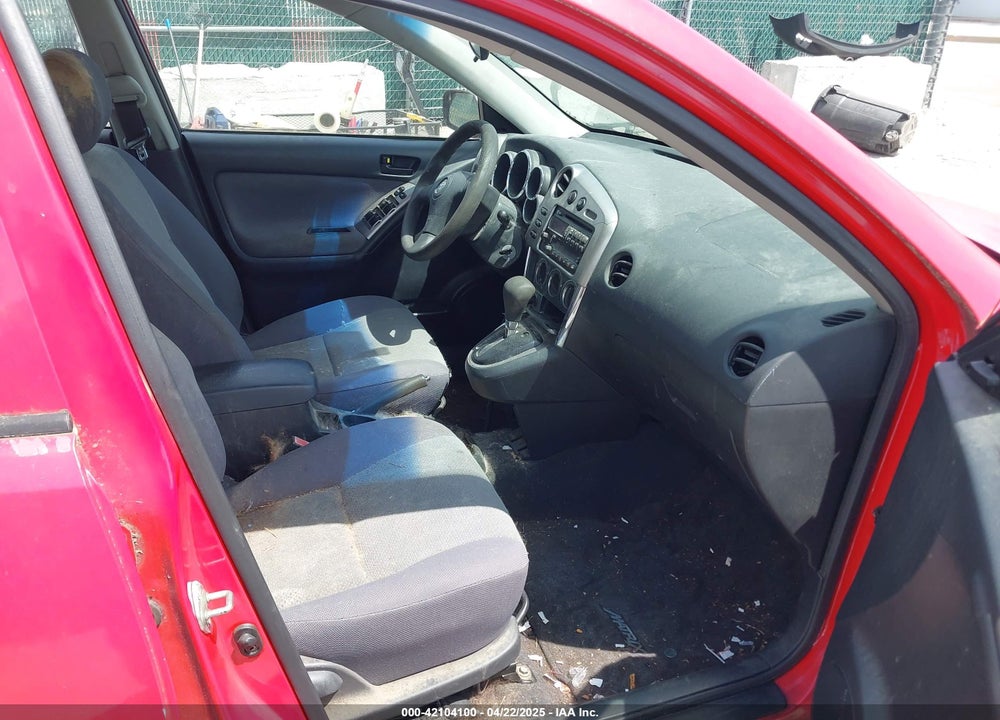 2003 TOYOTA MATRIX STANDARD VIN: 2T1KR32E63C093447