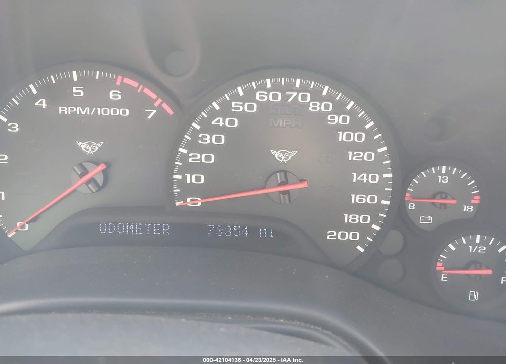1998 CHEVROLET CORVETTE VIN: 1G1YY32G2W5119292