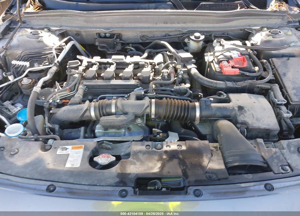 2019 HONDA ACCORD VIN: 1HGCV1F16KA126995