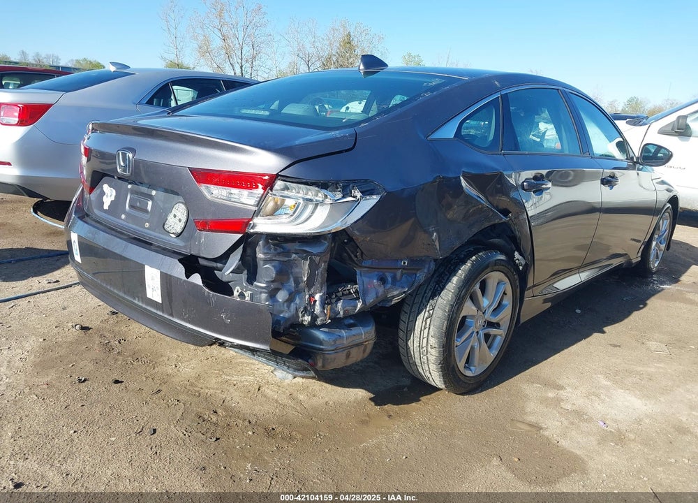 2019 HONDA ACCORD VIN: 1HGCV1F16KA126995