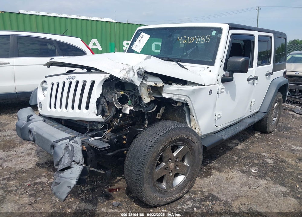 2017 JEEP WRANGLER UNLIMITED SPORT 4X4 VIN: 1C4BJWDG9HL502712
