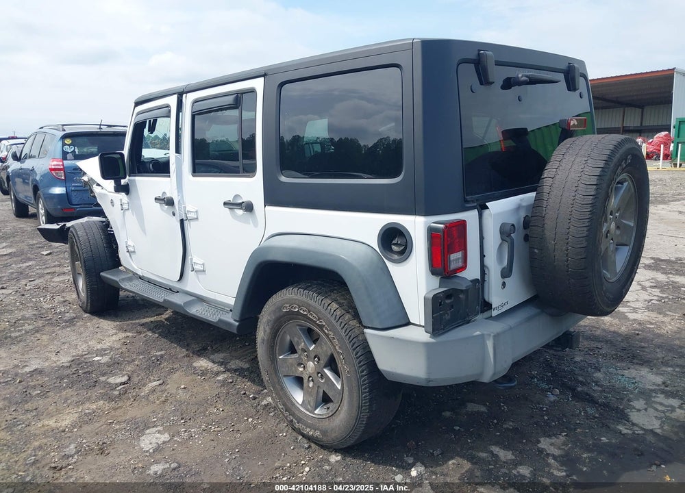 2017 JEEP WRANGLER UNLIMITED SPORT 4X4 VIN: 1C4BJWDG9HL502712