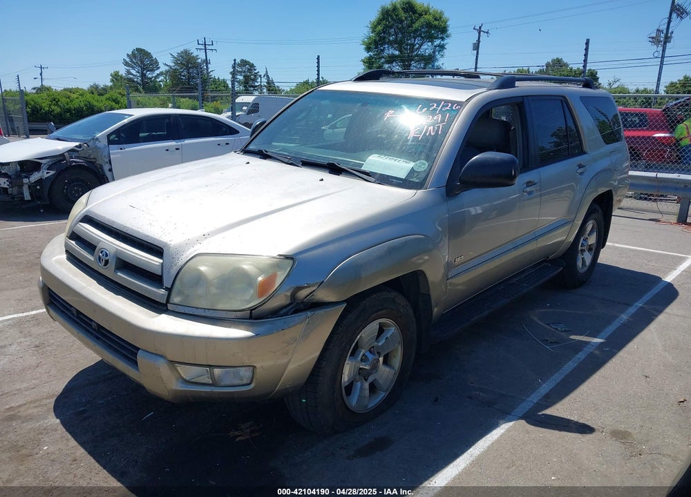 2004 TOYOTA 4RUNNER SR5 V6 VIN: JTEZU14R040038291