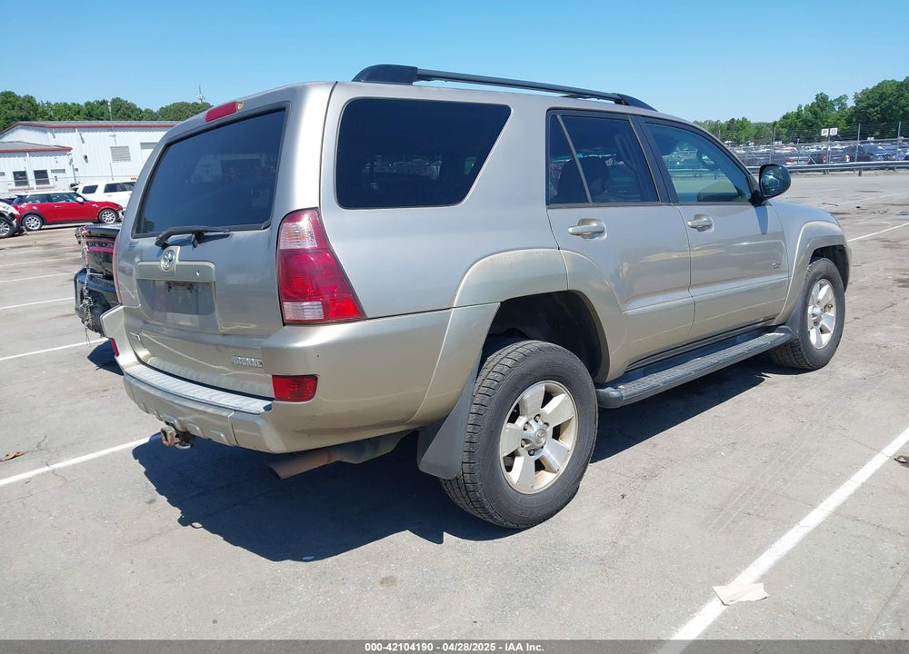 2004 TOYOTA 4RUNNER SR5 V6 VIN: JTEZU14R040038291