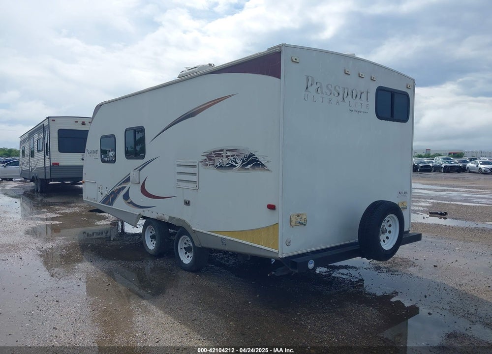 2011 KEYSTONE RV PASSPORT VIN: 4YDT19523BT410007