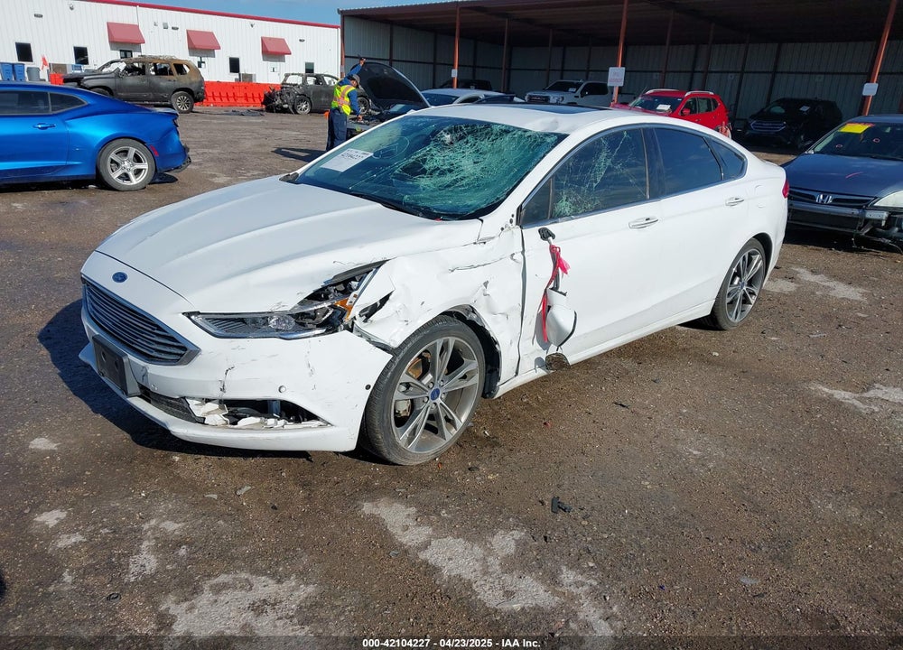 2017 FORD FUSION VIN: 3FA6P0K97HR129498