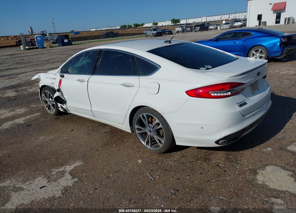 2017 FORD FUSION VIN: 3FA6P0K97HR129498