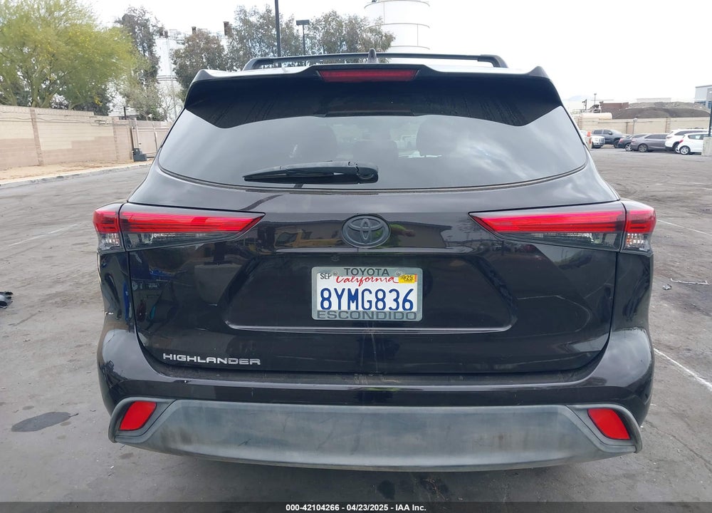 2021 TOYOTA HIGHLANDER L VIN: 5TDCZRAH1MS085834