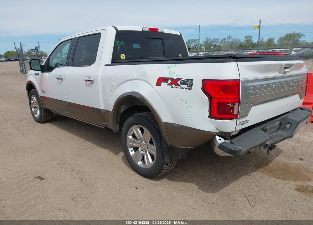2019 FORD F-150 KING RANCH VIN: 1FTEW1E58KFA39806
